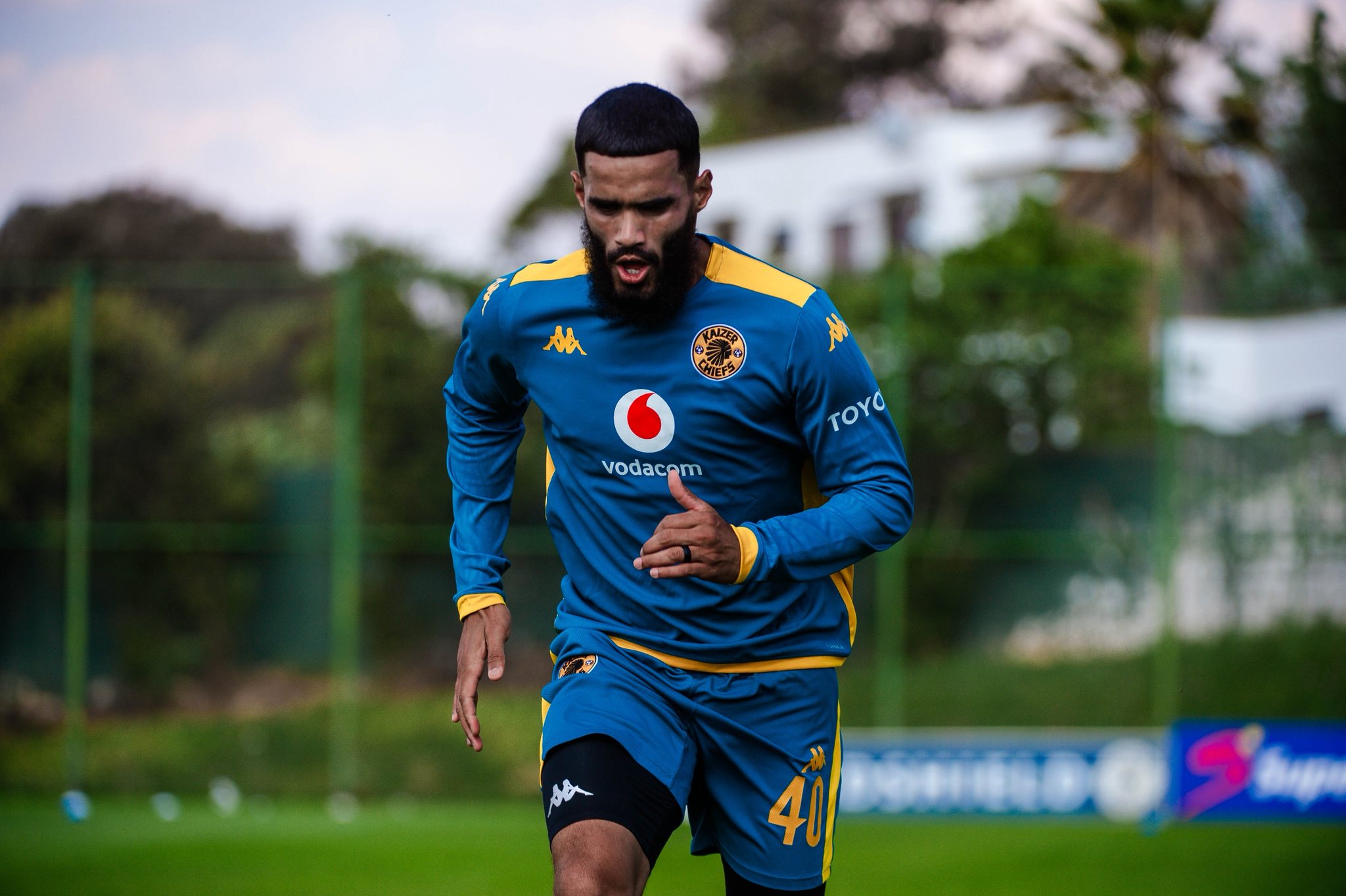 Tashreeq Morris training at Kaizer Chiefs Naturena