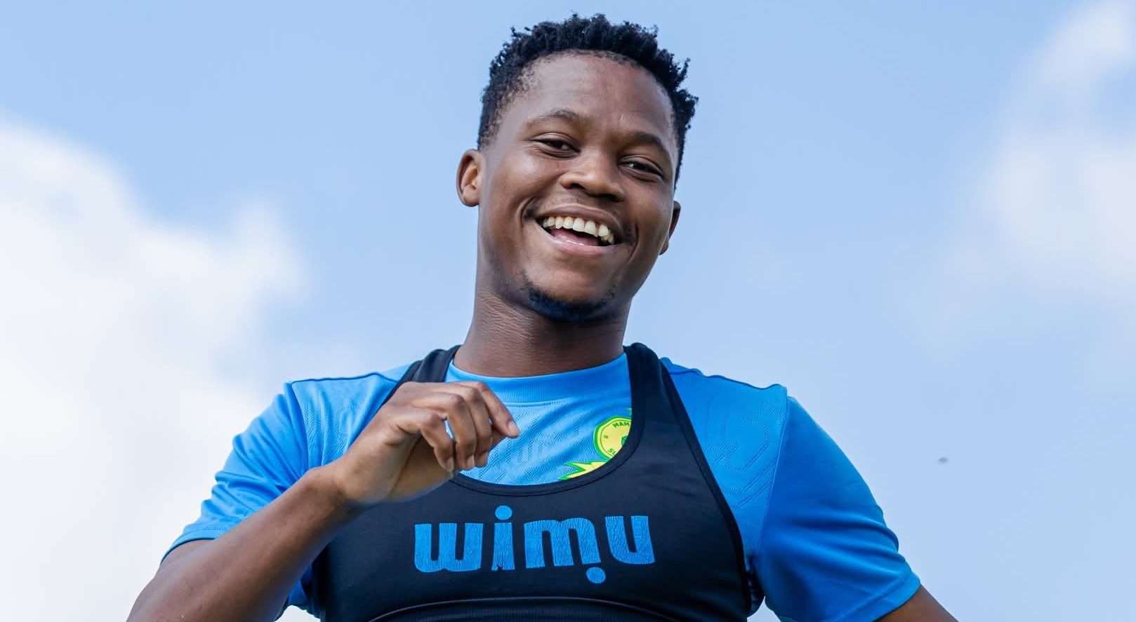 Kobamelo Kodisang with Mamelodi Sundowns