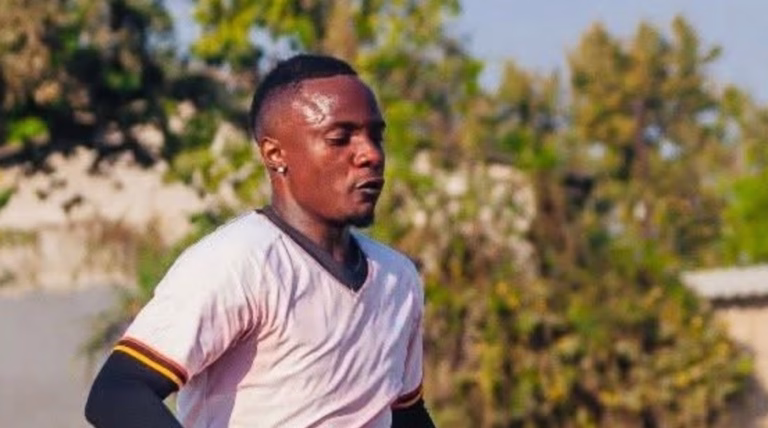Former Orlando Pirates star Kuda Mahachi during training
