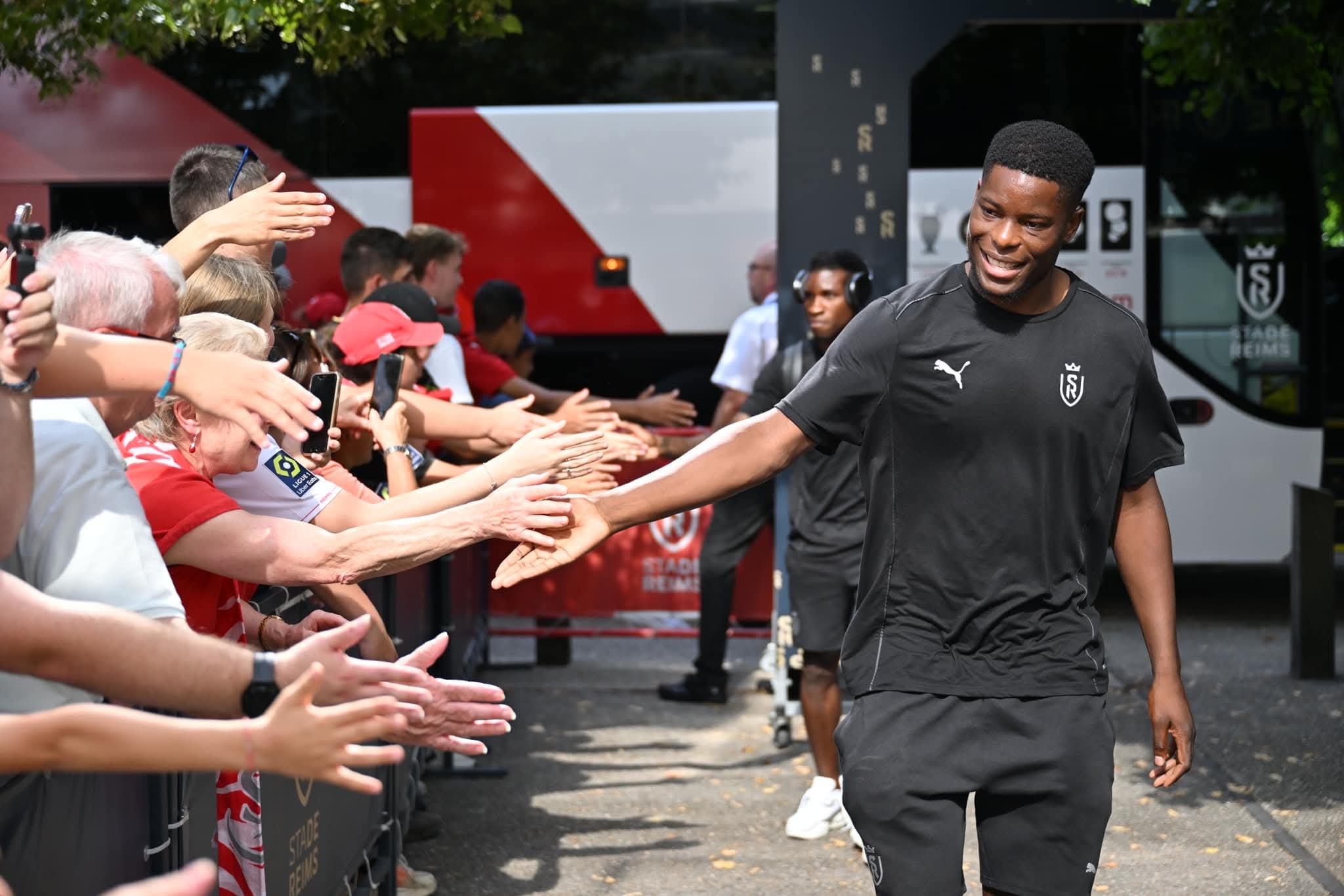 Marshall Munetsi during his time at French side Stade Reims