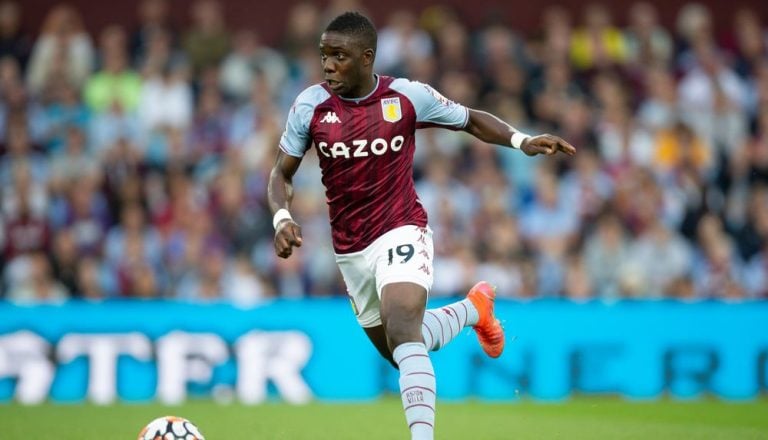 Marvelous Nakamba while at Aston Villa FC