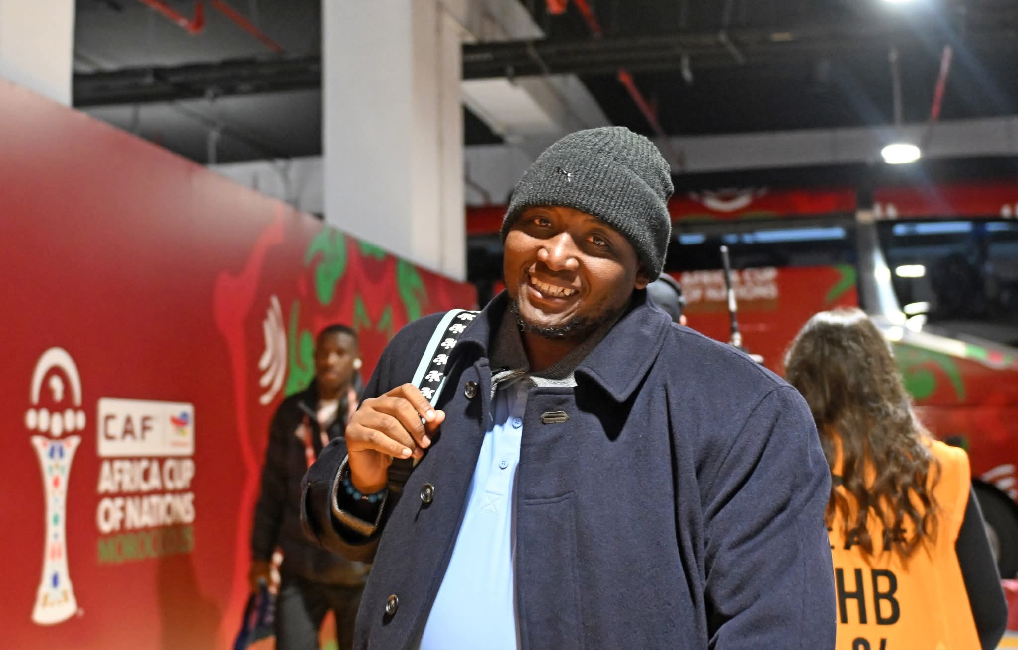 Morena Ramoreboli ahead of a match at 2025 AFCON