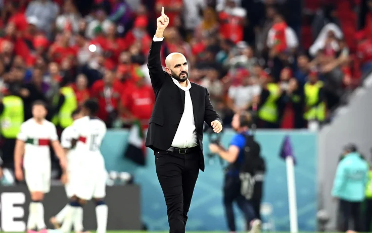 Morocco head coach Walid Regragui at 2025 AFCON