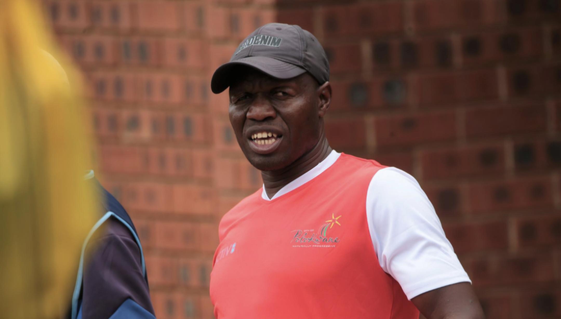 Mpho Maleka conducting coaching clinics in Polokwane