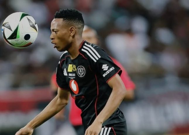 Orlando Pirates' Relebohile Mofokeng plays against Stellenbosch FC in the 2025 MTN8 final at the Mbombela Stadium. Image: relebohile_ratomo_15/Instagram