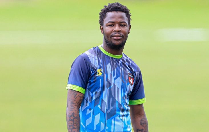 Phakamani Mahlambi in TS Galaxy colours