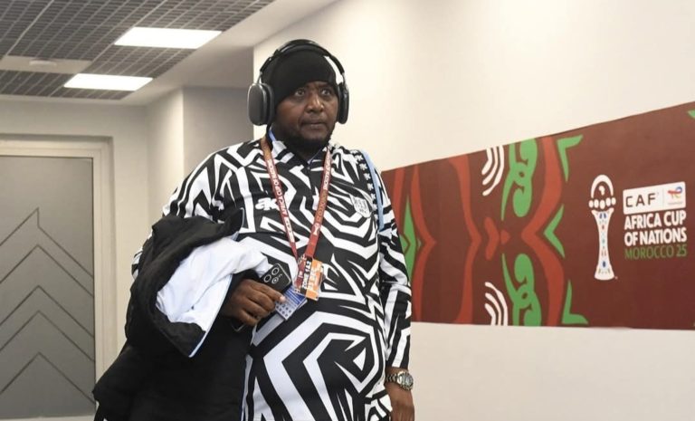 SA coach Morena Ramoreboli ahead of a 2025 AFCON match