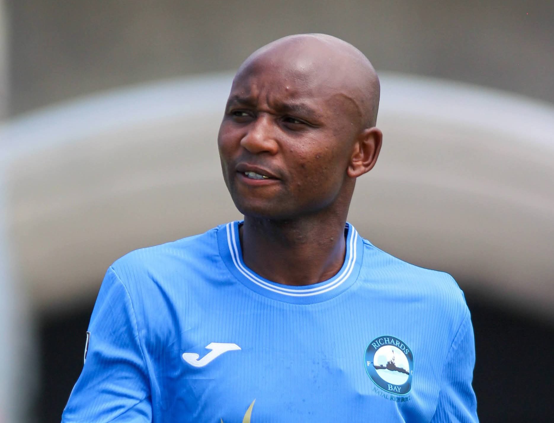 Sanele Barns in action for Richards Bay 