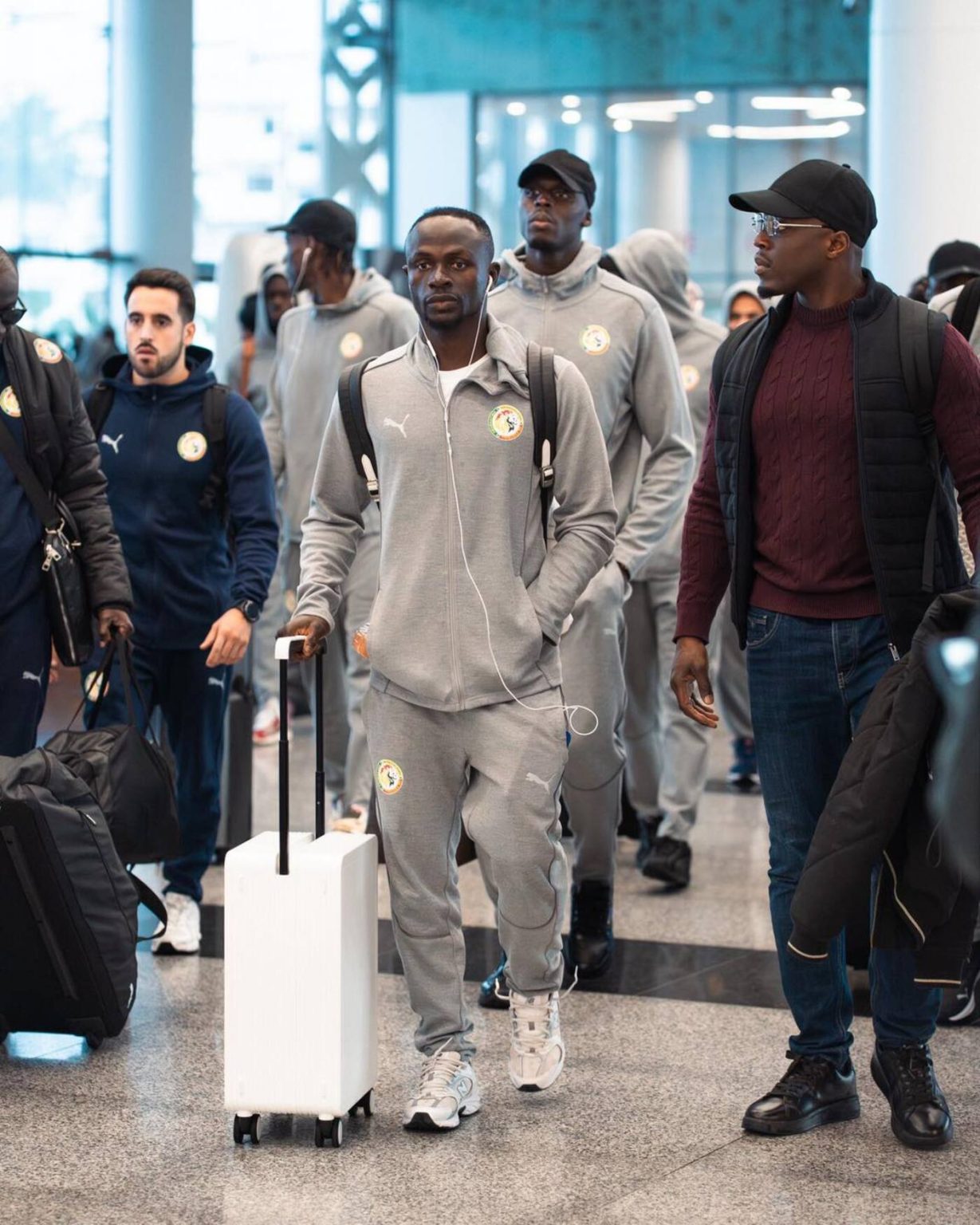 Senegal team in Morocco for AFCON