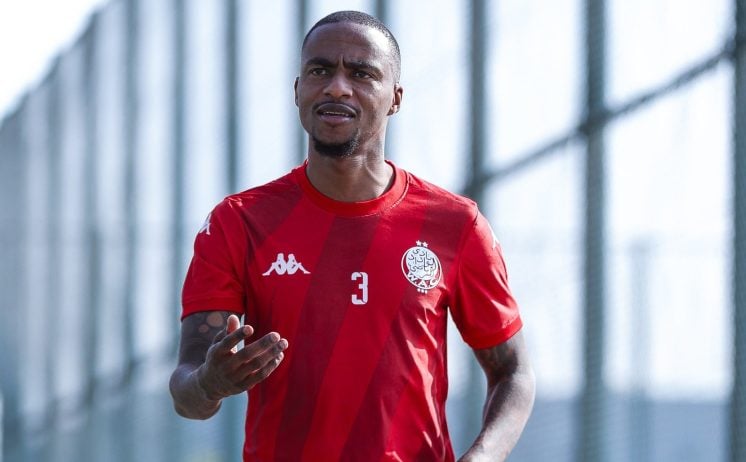 South African playmaker Thembinkosi Lorch at Wydad AC