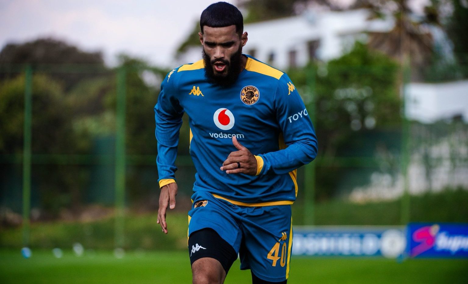 Tashreeq Morris at training