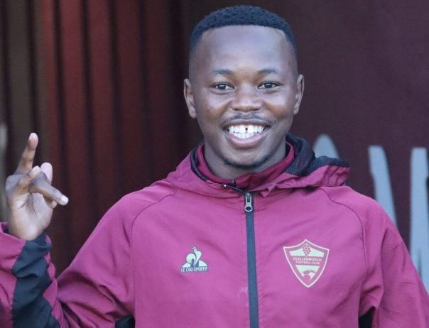 Thato Khiba of Stellenbosch FC