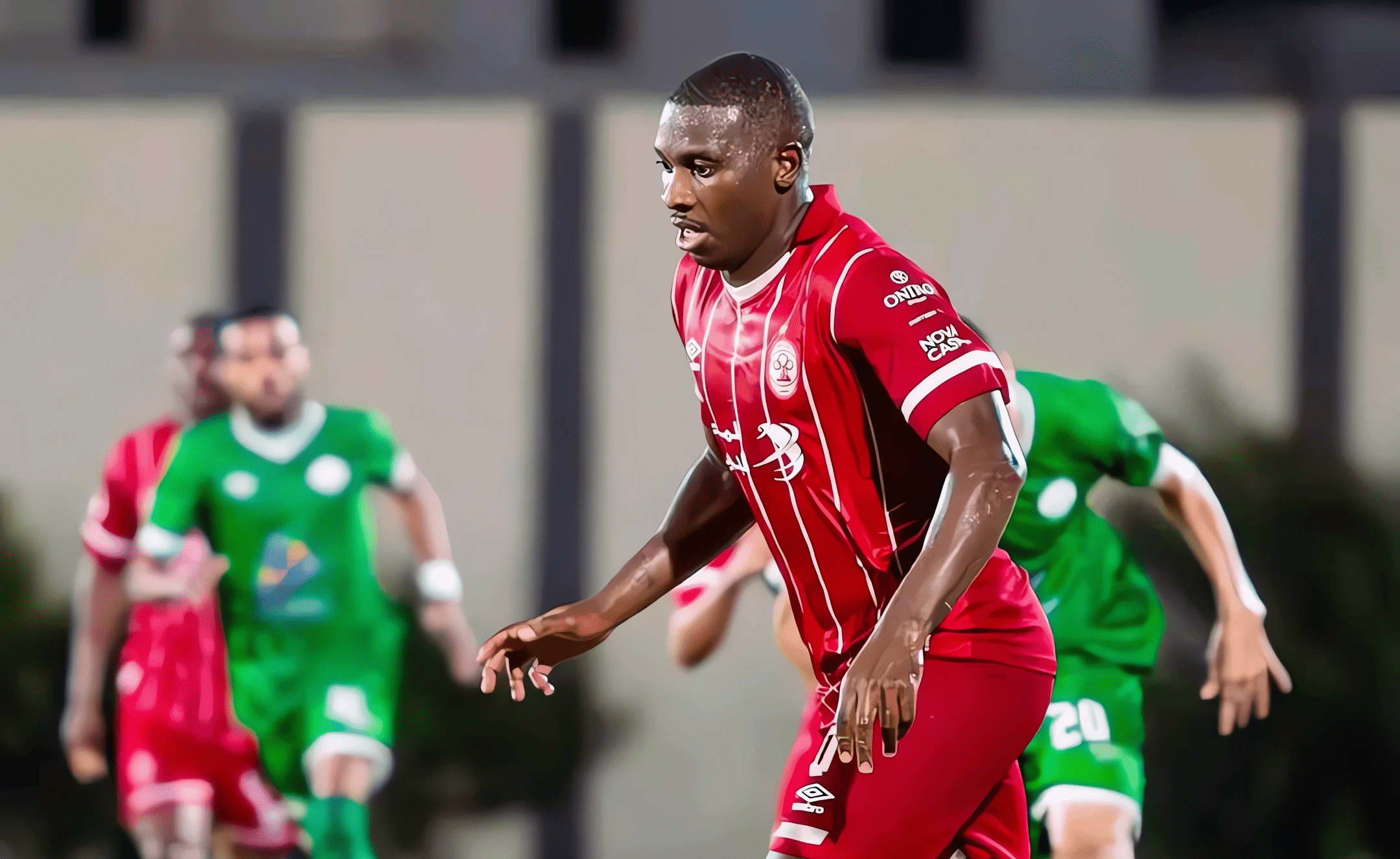 Tumisang Orebonye in action for Wydad Casablanca