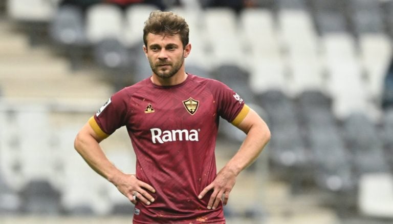 Turan Manafov in action for Stellenbosch FC during a Betway Premiership match