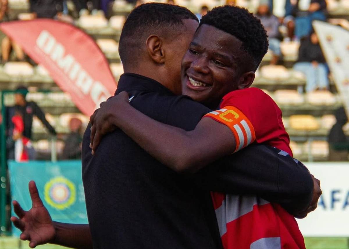 Ubuntu FC's Solethu Mabhenu leads the club to the 2025 Bayhill Championship at the Athlone Stadium. Image: Ubuntu FC