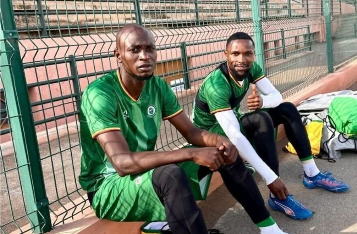 Washington Navaya in Zimbabwe national team camp at 2025 AFCON