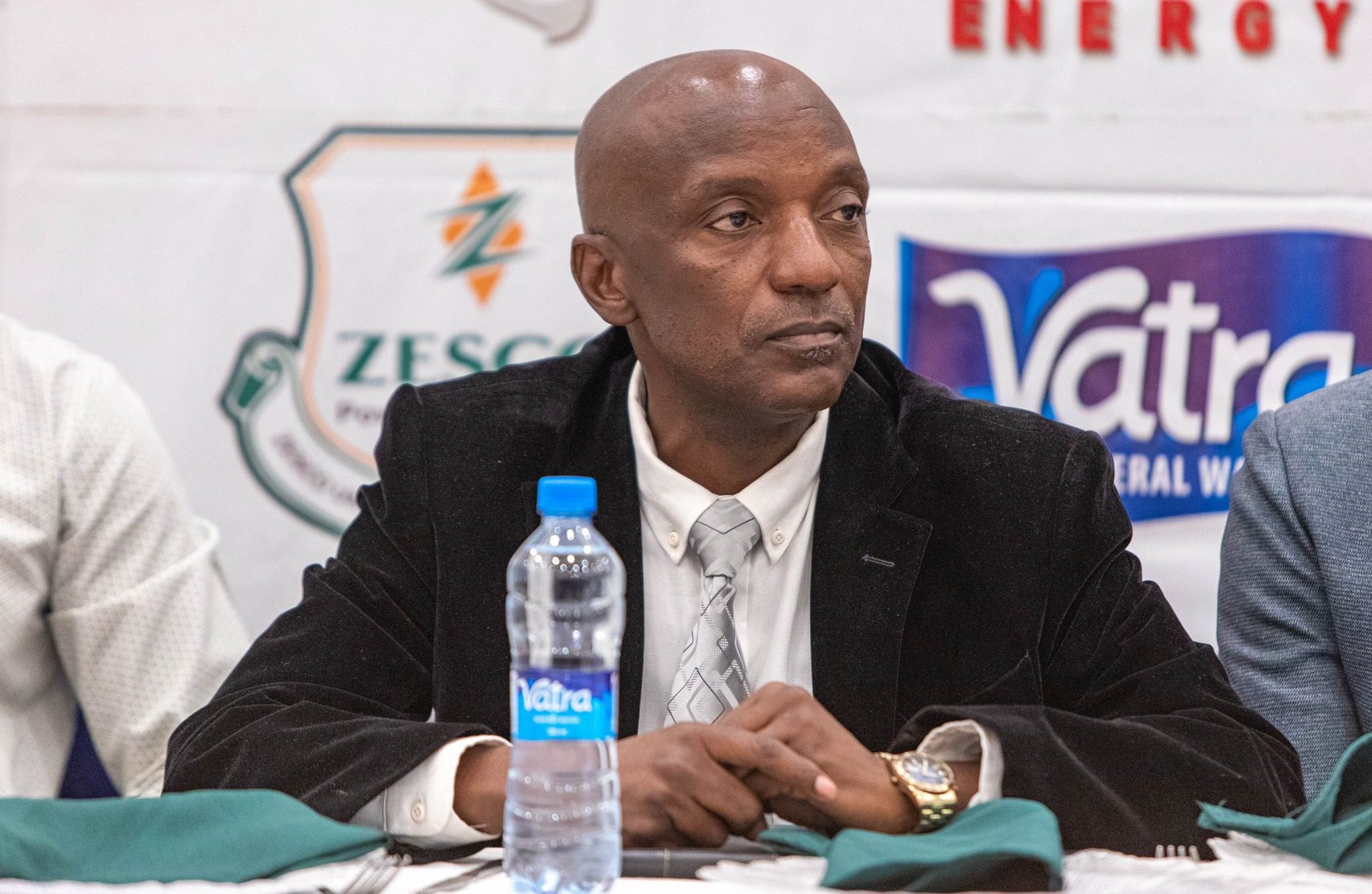 ZESCO United CEO Kelvin Mutafu speaking