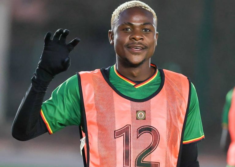 Zimbabwean winger Daniel Msendami