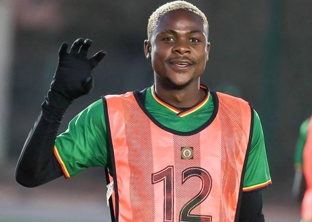 Zimbabwean winger Daniel Msendami