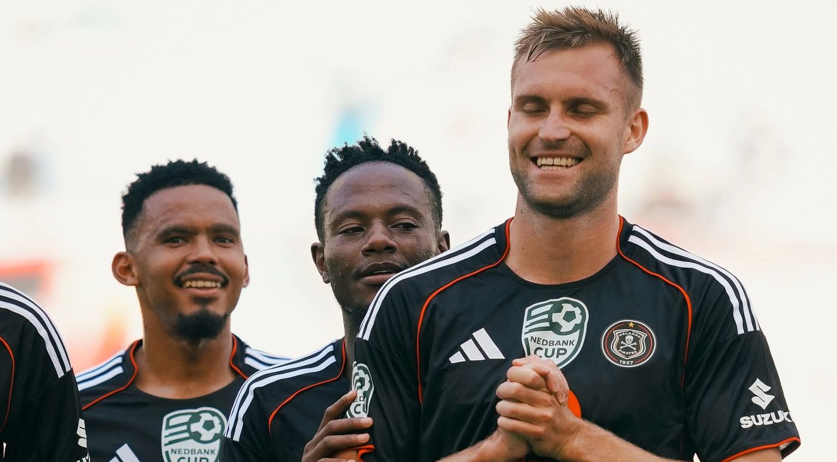 Andre de Jong in action for Orlando Pirates