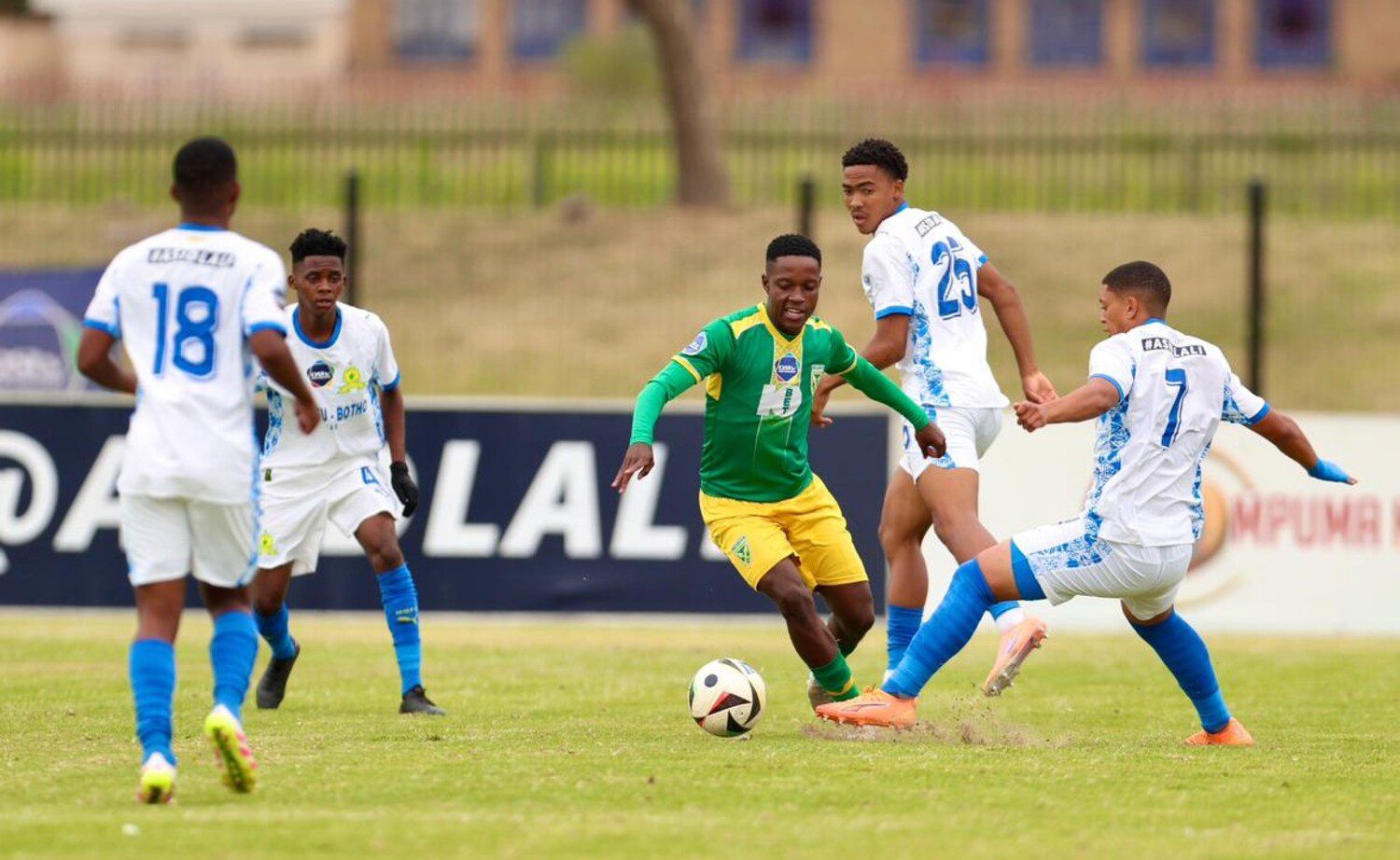 DStv Diski Challenge tie between Mamelodi Sundowns and Golden Arrows at Seshego Stadium