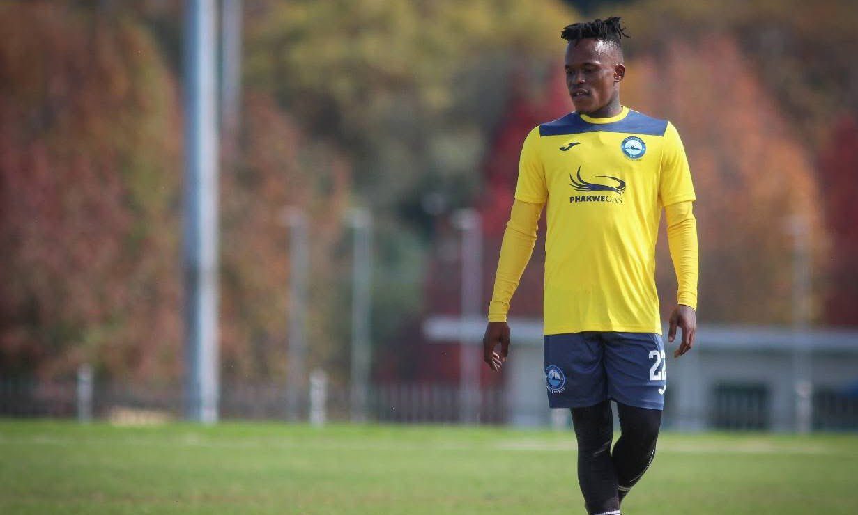 Mfundo Thikazi during his stint at Richards Bay FC