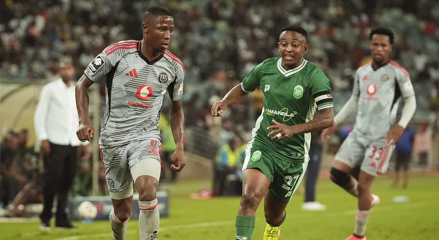 Orlando Pirates and AmaZulu FC