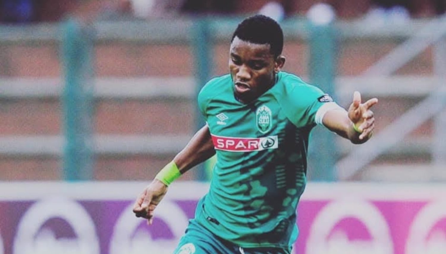 Ovidy Karuru in action for Betway Premiership side AmaZulu FC