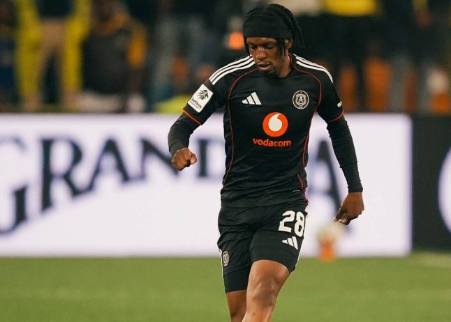 Patrick Maswanganyi plays for Orlando Pirates against Mamelodi Sundowns in the Betway Premiership at the FNB Stadium. Image: Orlando Pirates