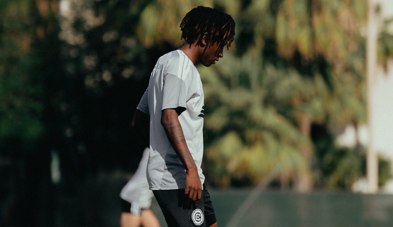 Puso Dithejane at Chicago Fire training