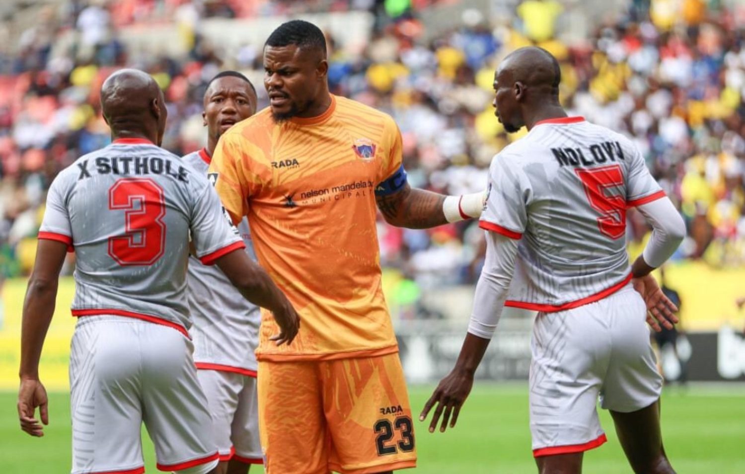 Stanley Nwabali during his time at Chippa United