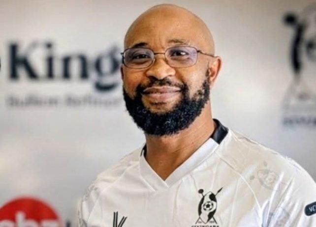 Thabo Senong in Highlanders FC colors