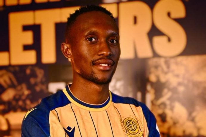 Thapelo Maseko in AEL Limassol colors