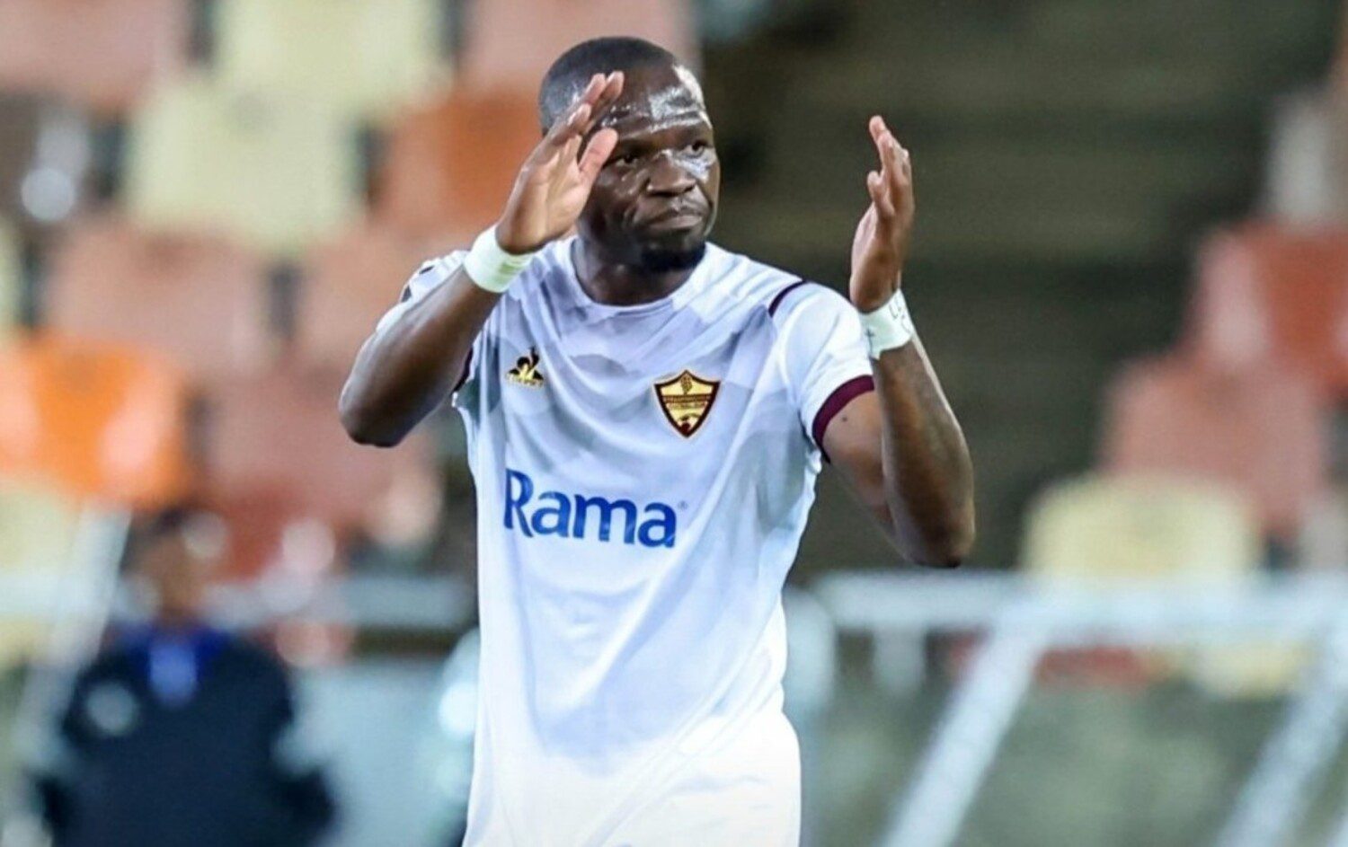 Tshegofatso Mabasa in action for Stellenbosch FC