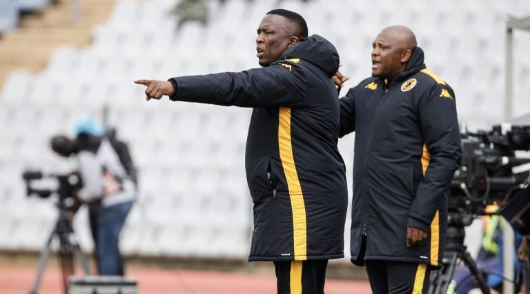 Coach Vela Khumalo in charge of Kaizer Chiefs' DStv Diski Challenge side