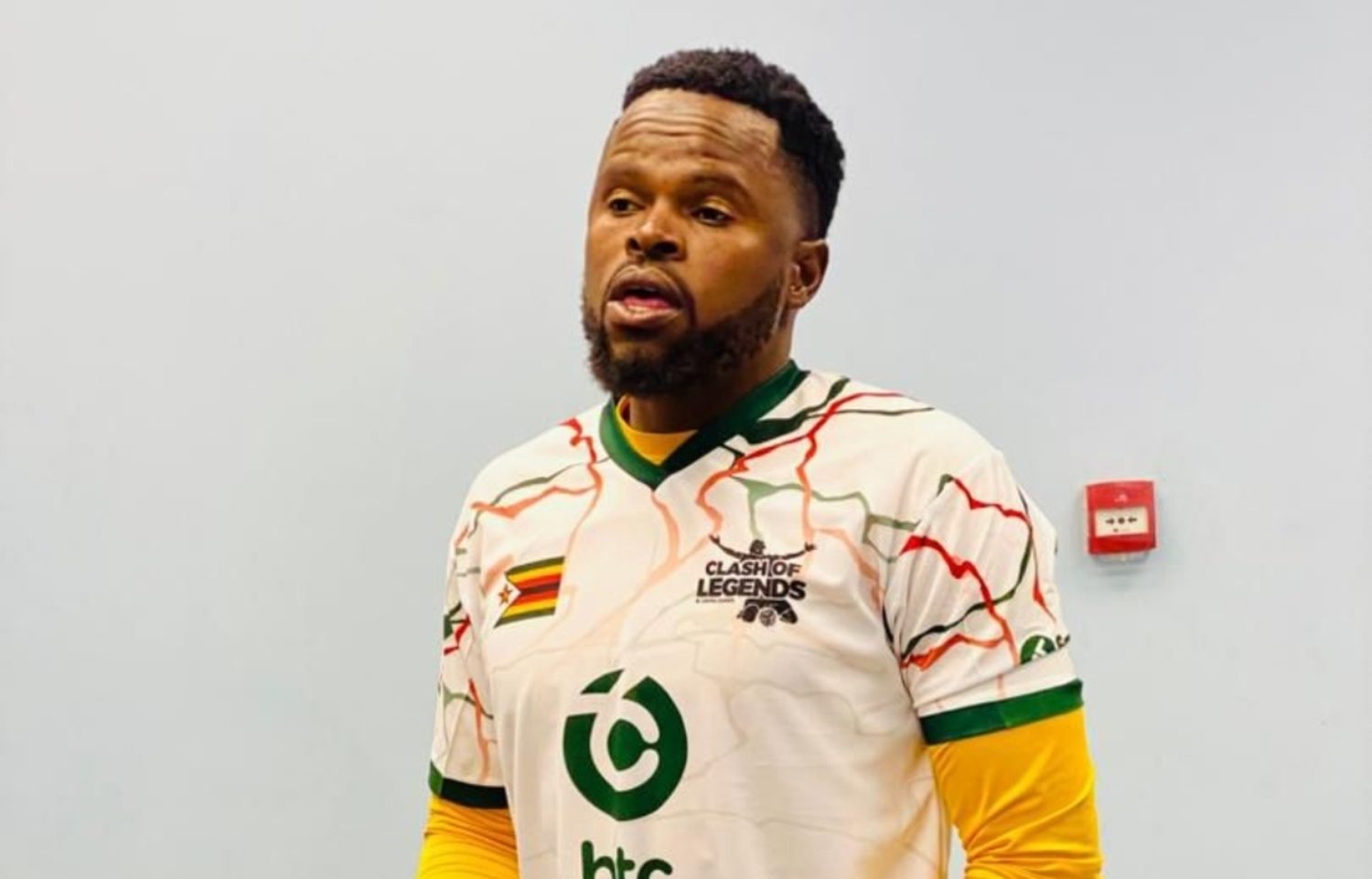 Former Kaizer Chiefs star Willard Katsande ahead of a Legends tournament in Botswana