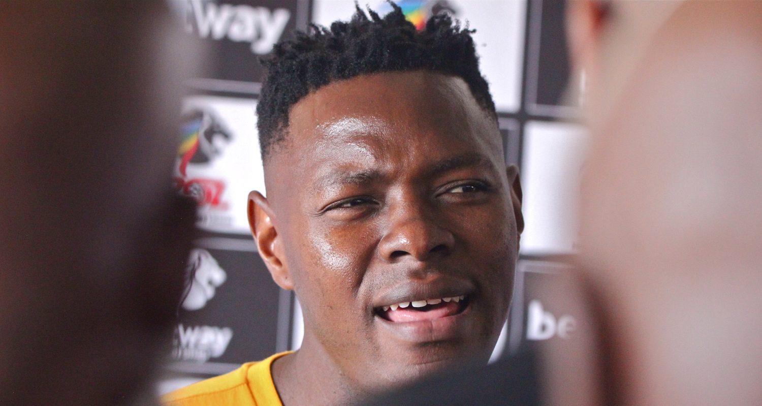 Zitha Kwinika with Kaizer Chiefs