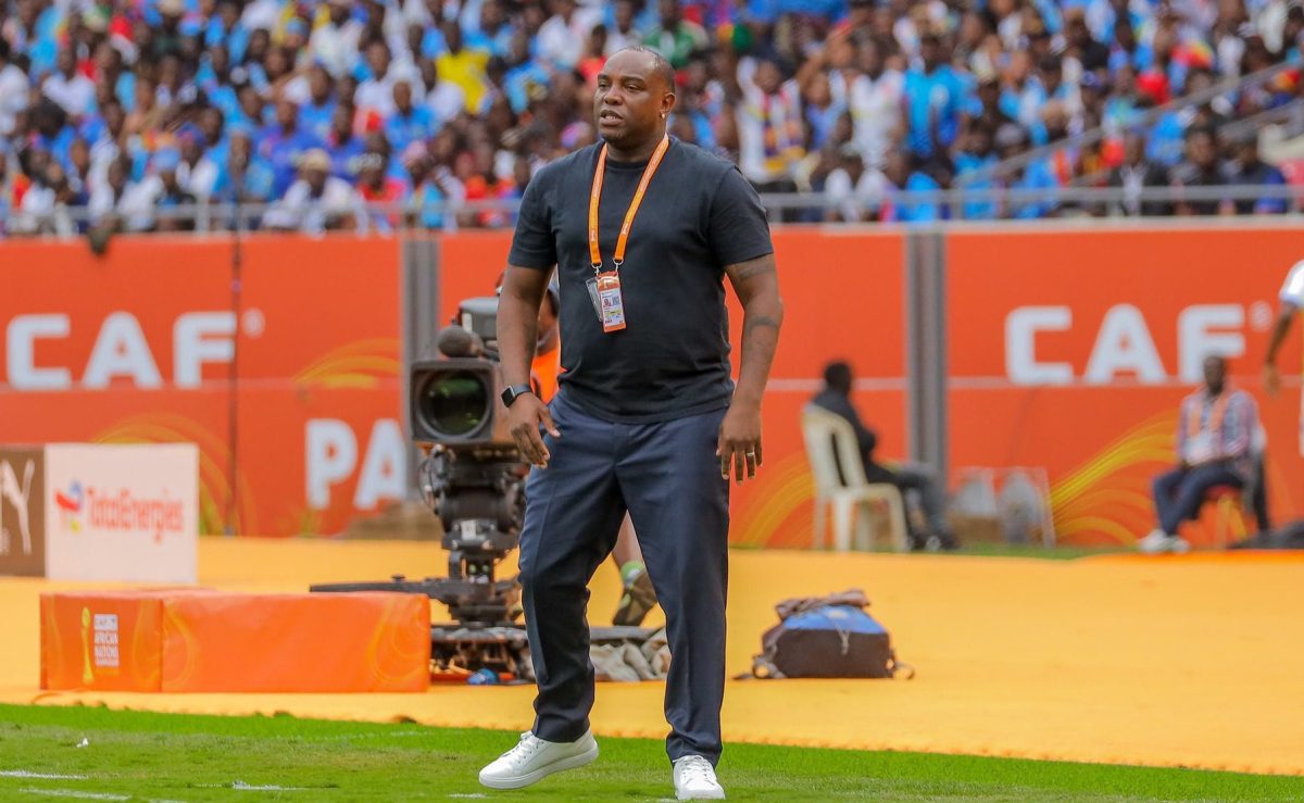Benni McCarthy coaching Kenya