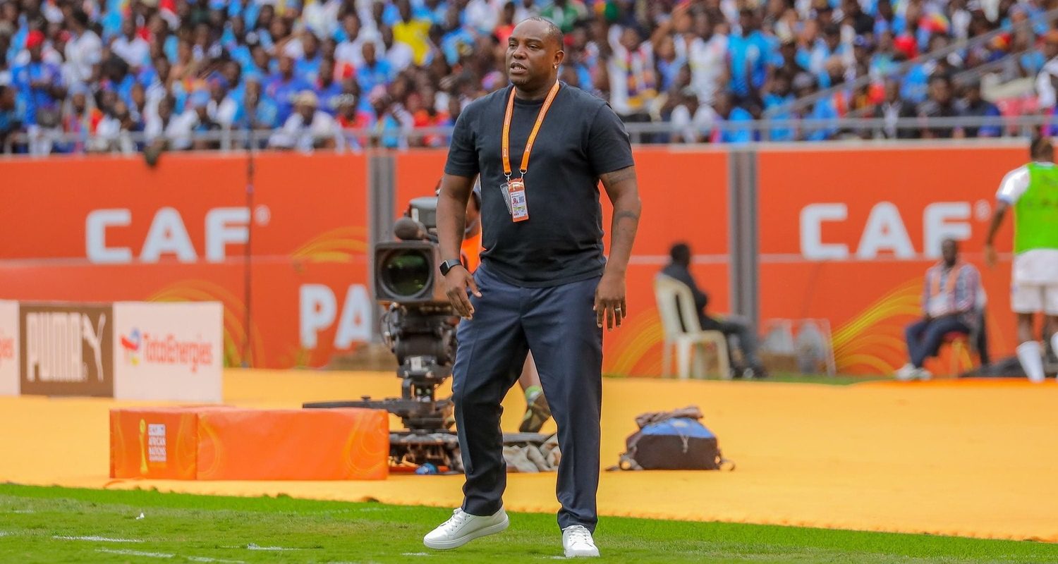Benni McCarthy with Kenya national team