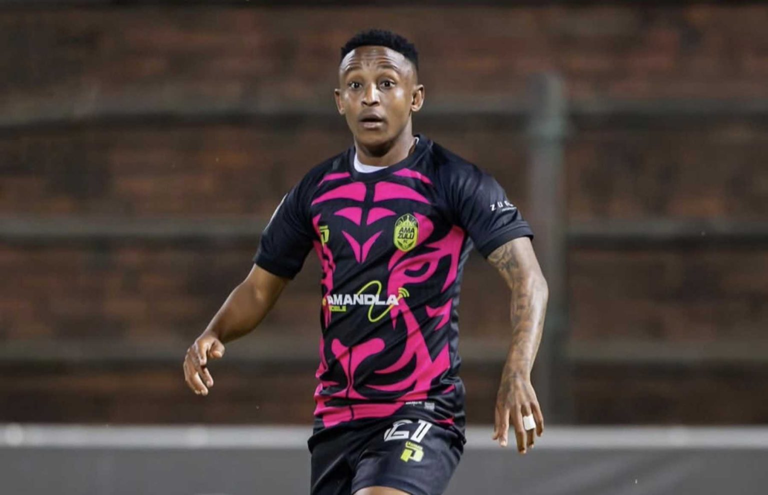 Hendrick Ekstein in action for AmaZulu FC during a Betway Premiership match.