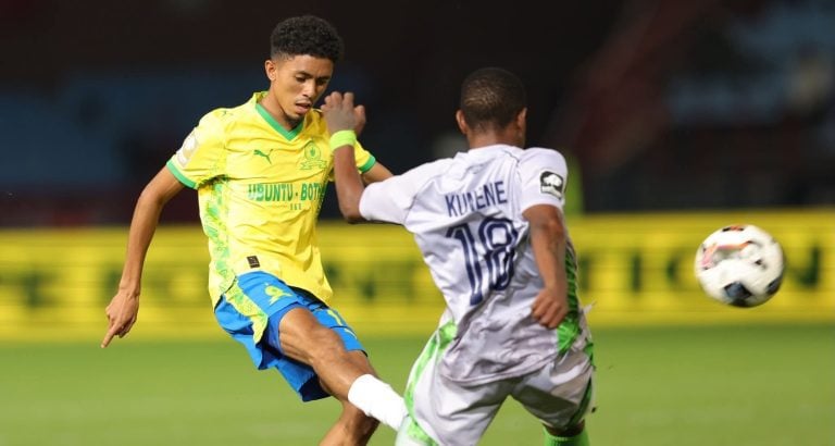 Mamelodi Sundowns in action against Marumo Gallants