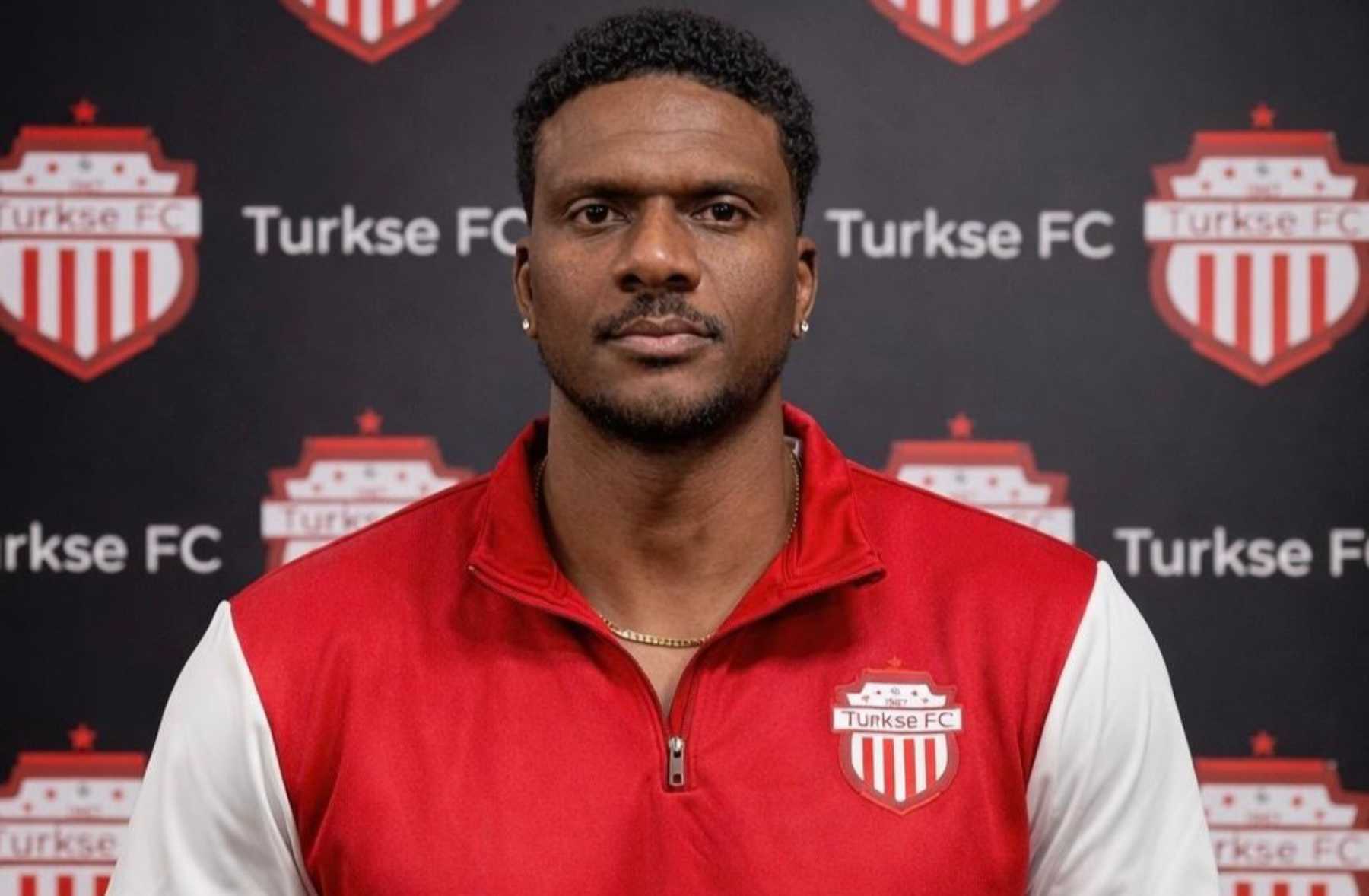 Masilo Modubi being officially unveiled by Turkse FC in Belgium.