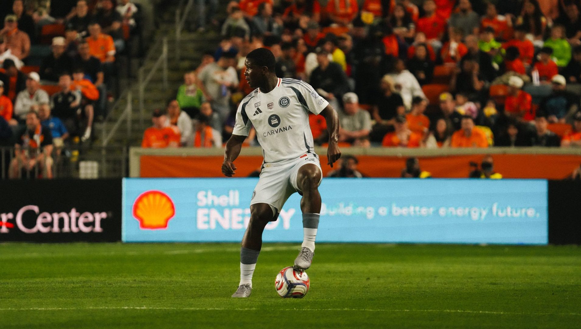 Mbekezeli Mbokazi in action for Chicago Fire FC