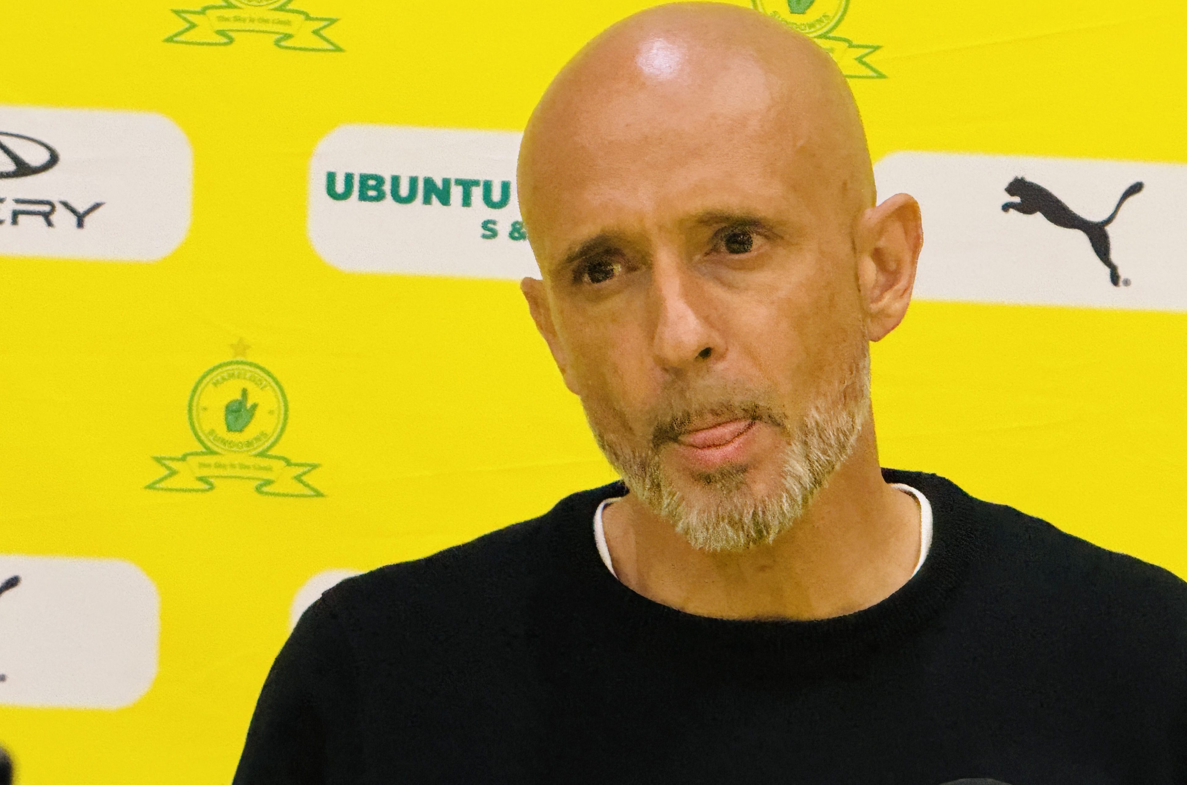 Miguel Cardoso of Mamelodi Sundowns