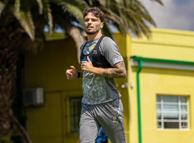 Nuno Santos in training at Chloorkop
