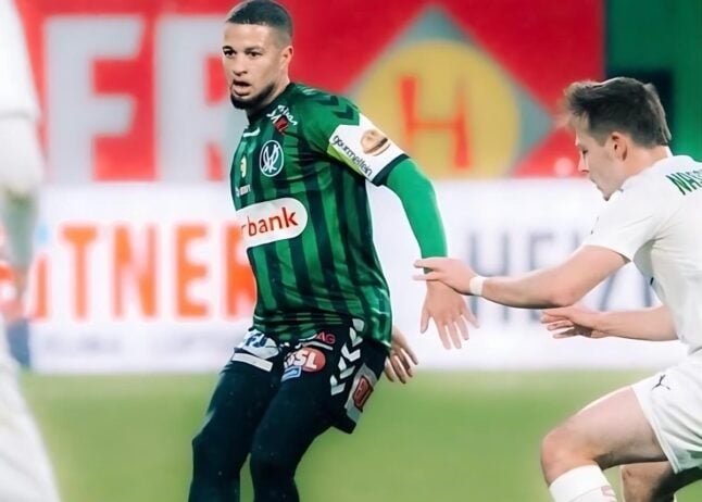 Yusuf Maart plays for SV Ried in the Austrian Bundesliga. Image: Yusuf Maart