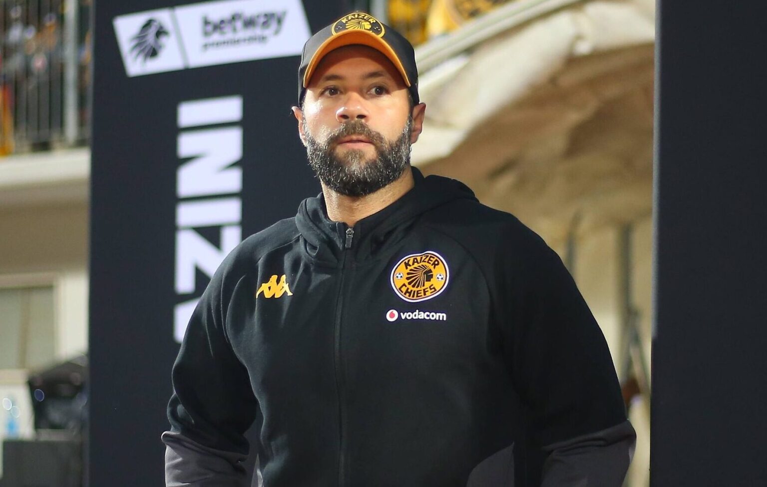 Kaizer Chiefs co-coach Khalil Ben Youssef before a game