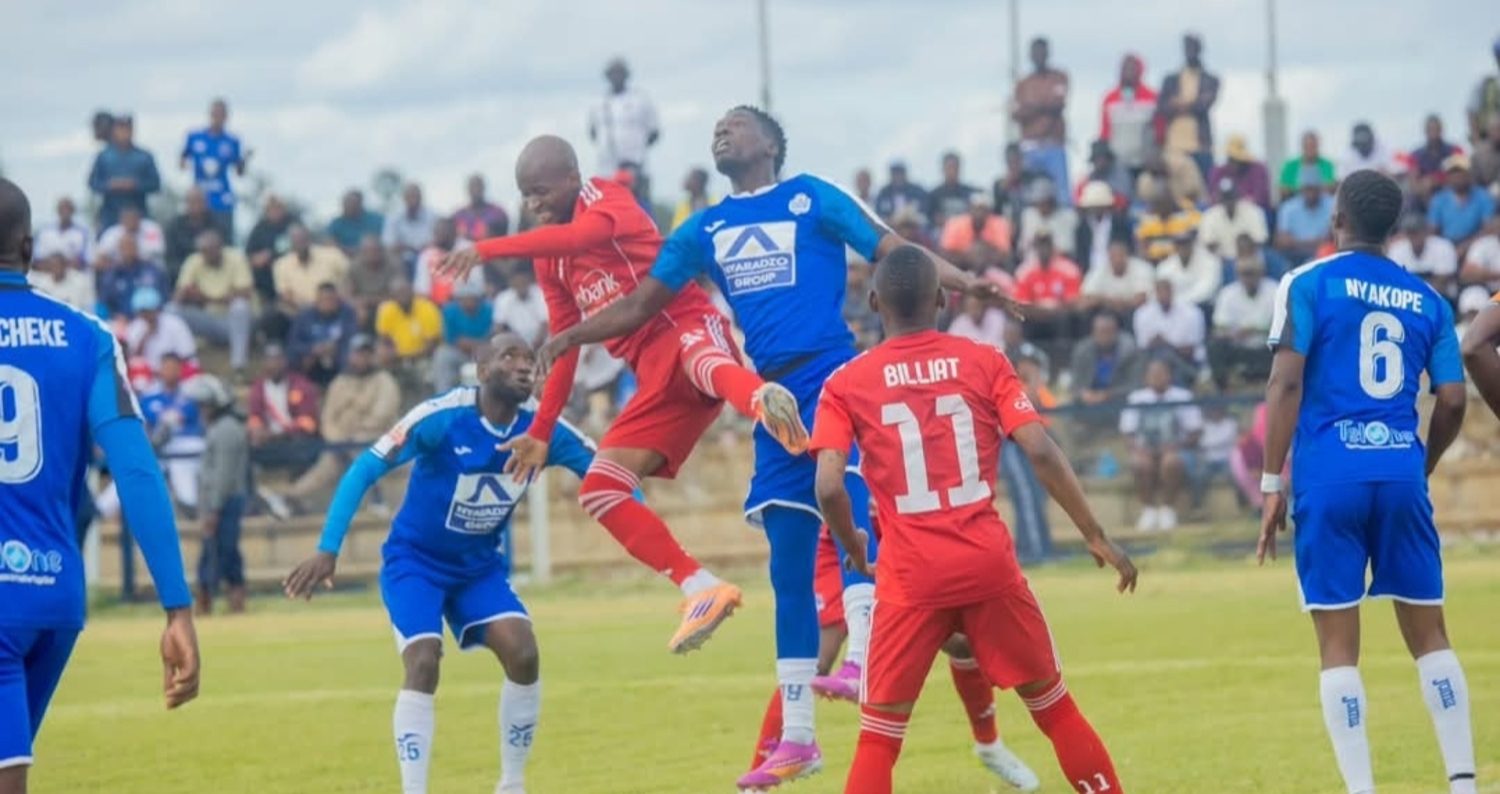 Khama Billiat during a match against TelOne FC