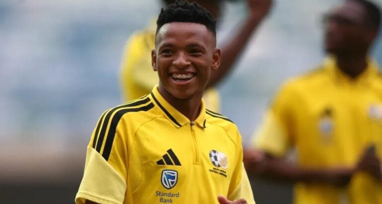 Relebohile Mofokeng at Bafana Bafana