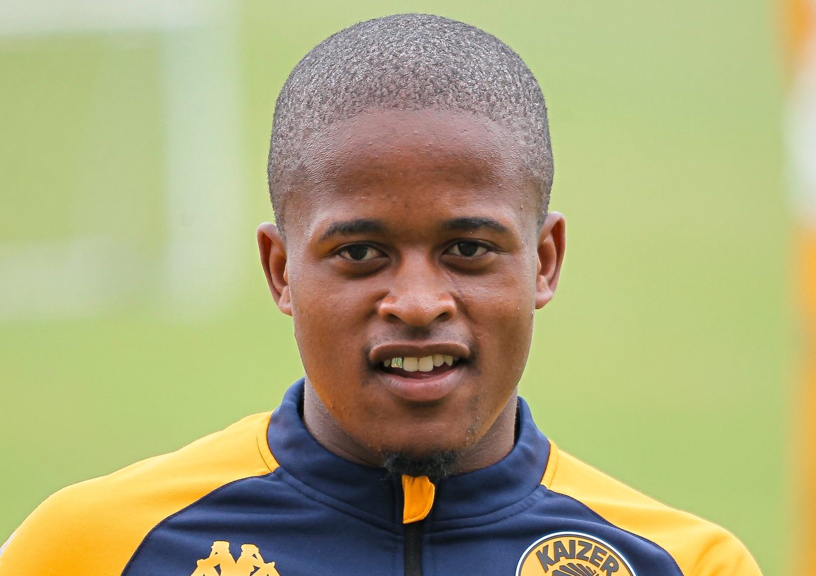 Wandile Duba of Kaizer Chiefs at training